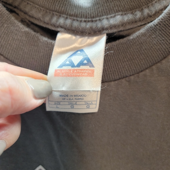 Women's AC DC tee sz L - Picture 3 of 3